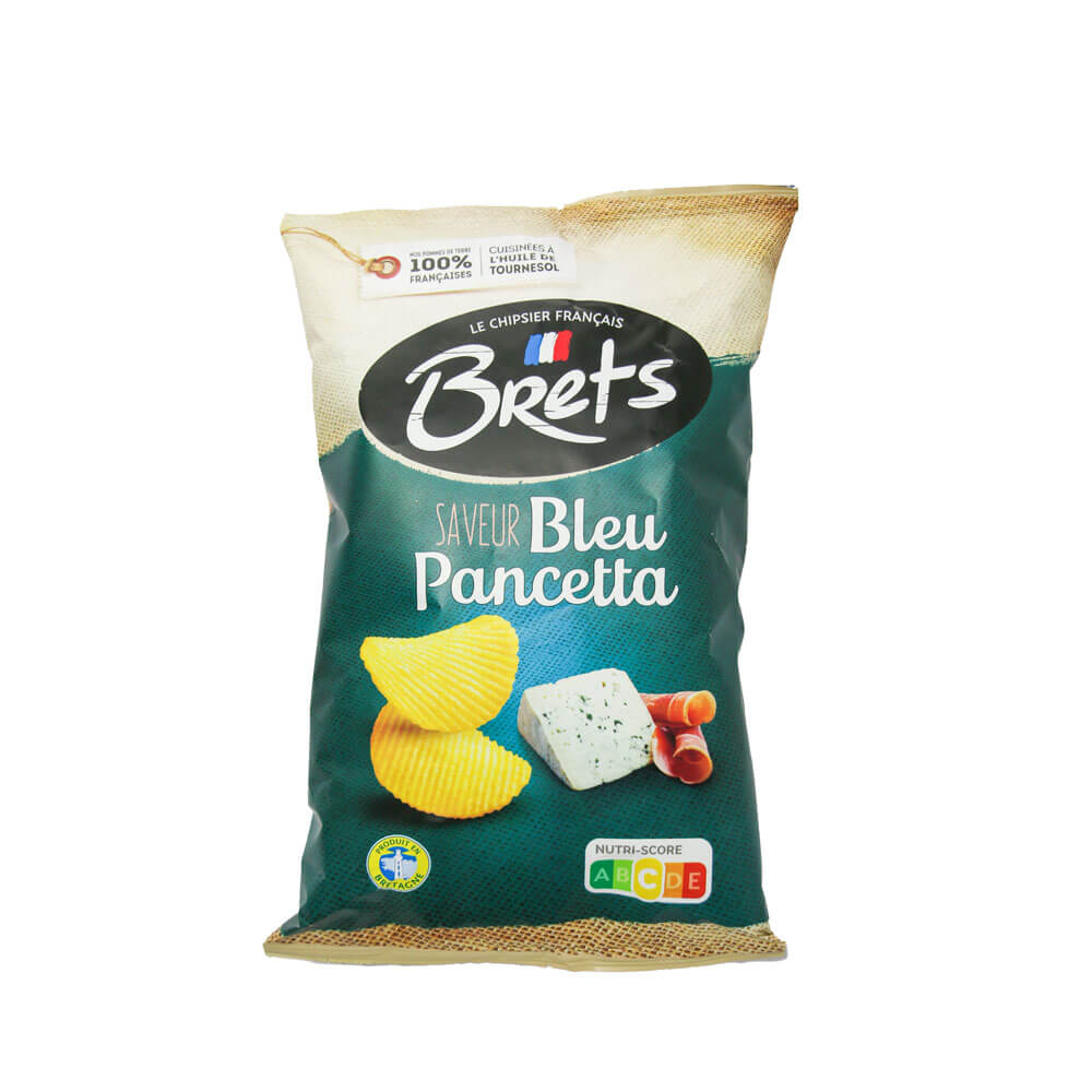 Brets Blue Cheese Pancetta Crisps