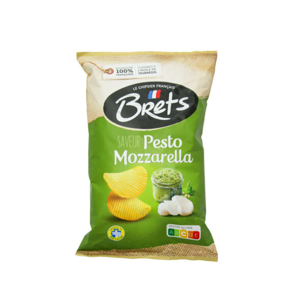 Brets Pesto Mozzarella Crisps