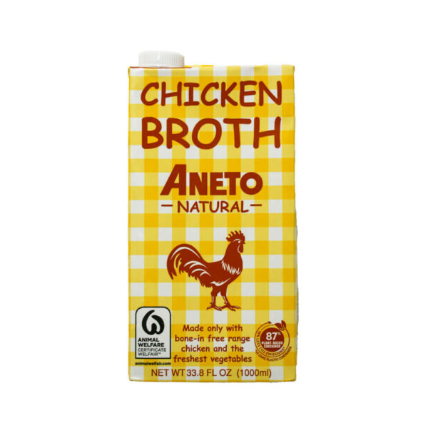 Aneto natural chicken broth